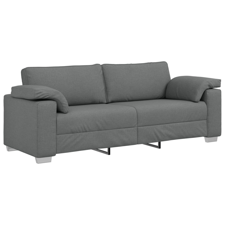 Canapea 3 locuri Gri închis 178 cm Fabric - 1 | YEO