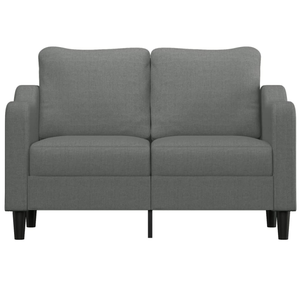 Canapea cu 2 locuri, gri închis, 120 cm, material textil - 2 | YEO