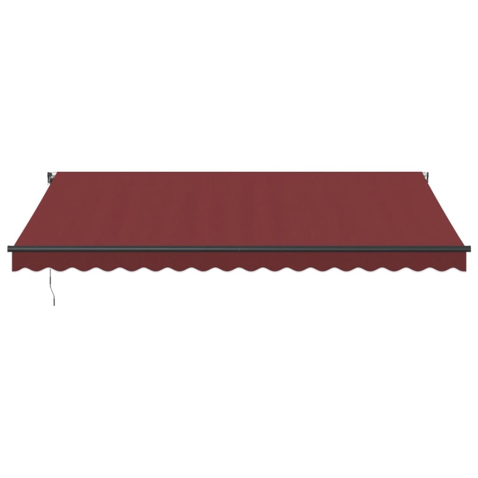 Copertina retractabilă automat cu LED-uri, vișiniu, 450x300 cm - 3 | YEO