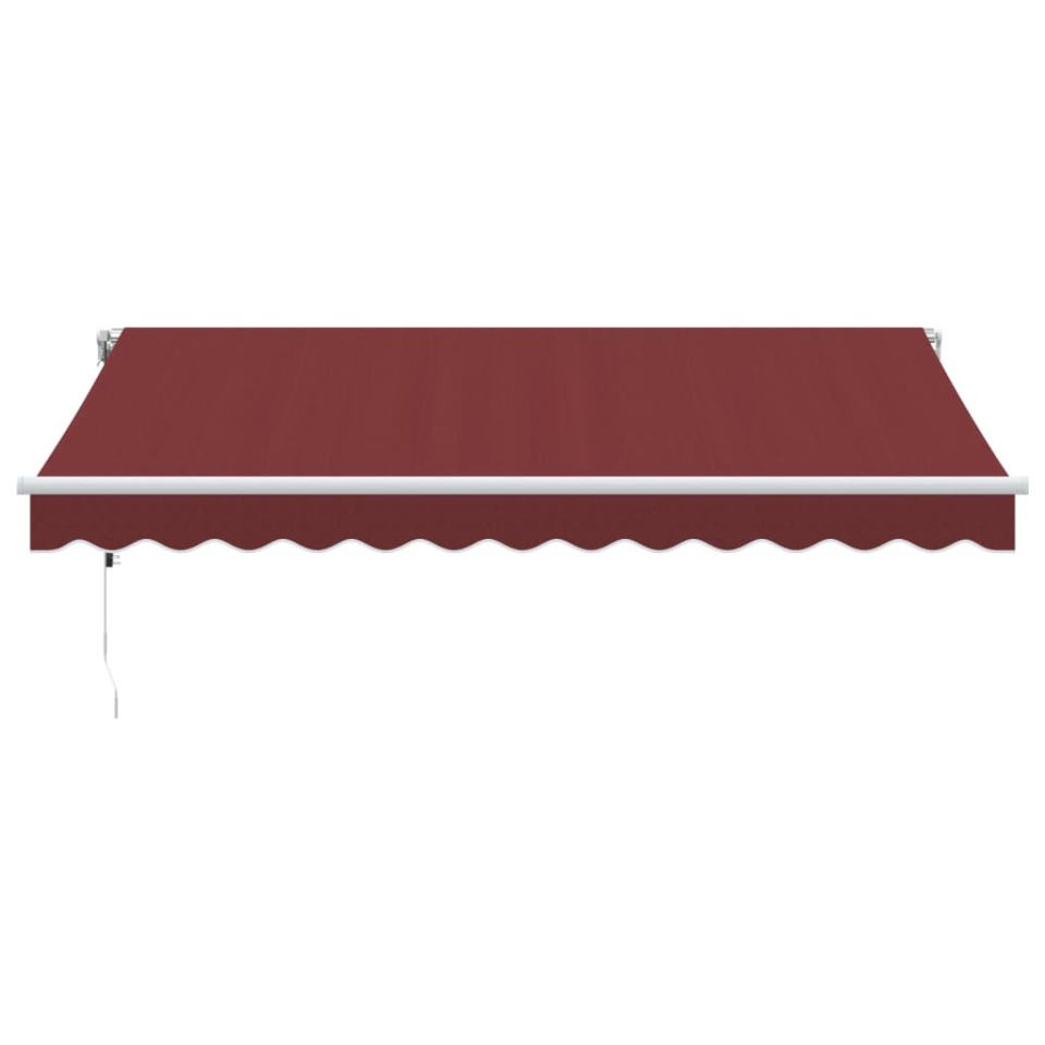 Copertina retractabilă automat, vișiniu, 350x250 cm - 2 | YEO