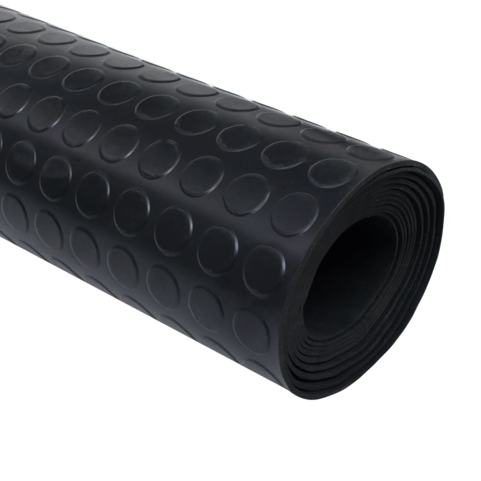 Covor anti-alunecare, 1,5x4 m, cauciuc, cu puncte, 3 mm - 1 | YEO