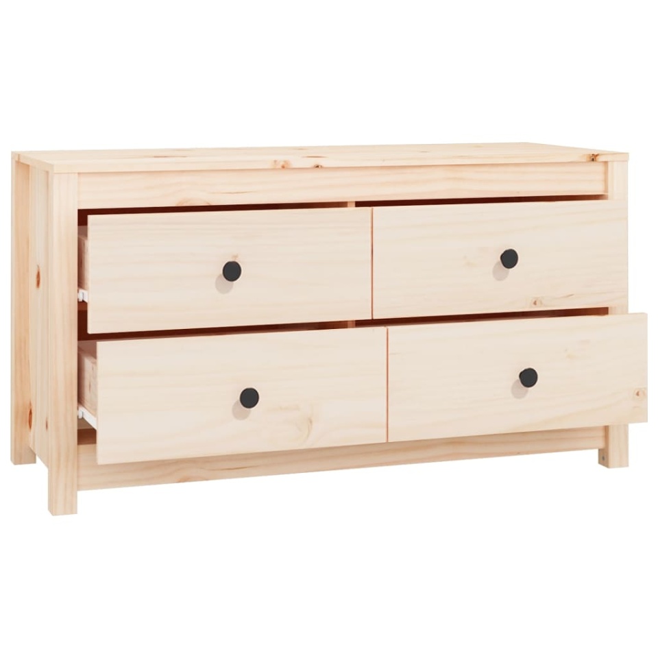 Dulap lateral, 100x40x54 cm, lemn masiv de pin - 2 | YEO