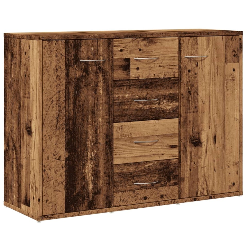 Dulap, lemn învechit, 88x30x64 cm, lemn prelucrat - 1 | YEO