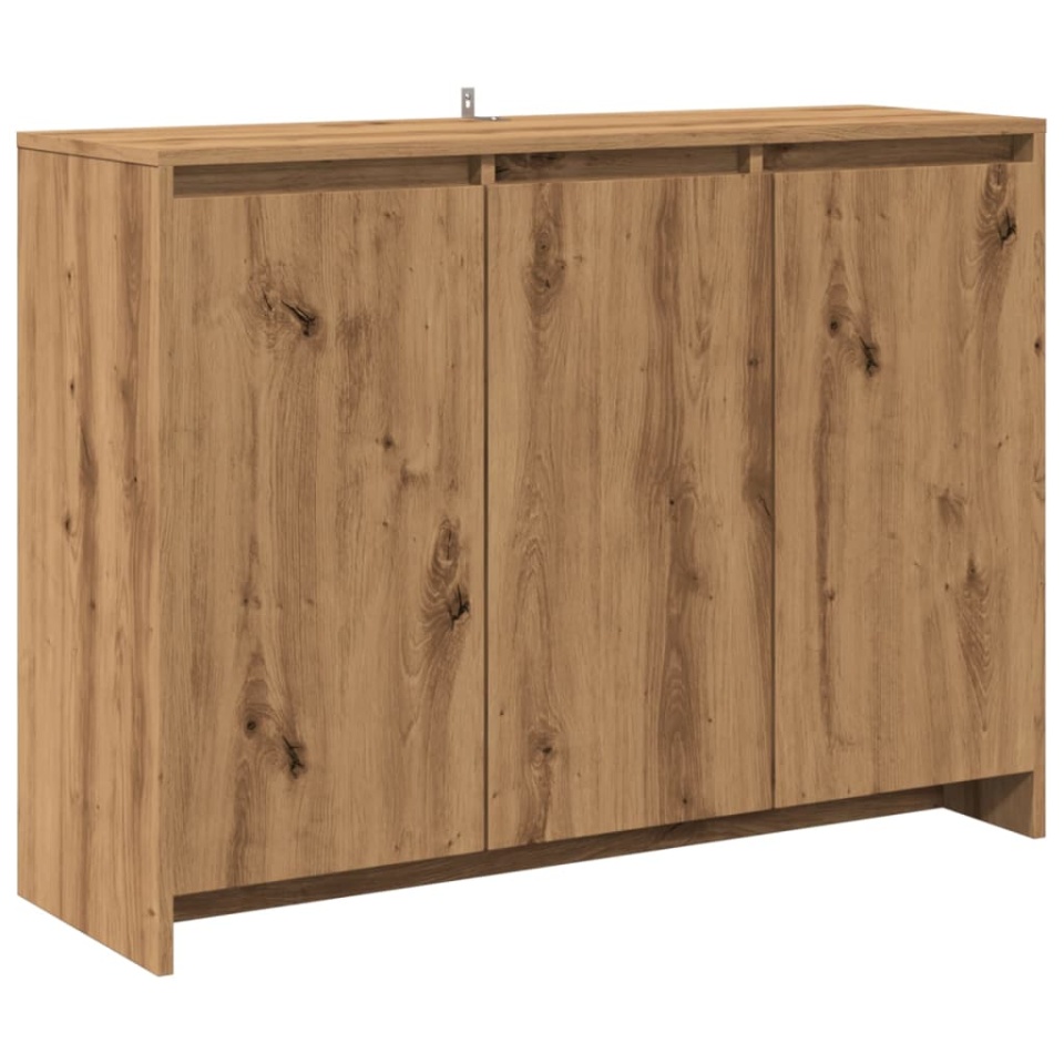 Dulap, stejar artizanal, 102x33x75 cm, lemn prelucrat - 1 | YEO