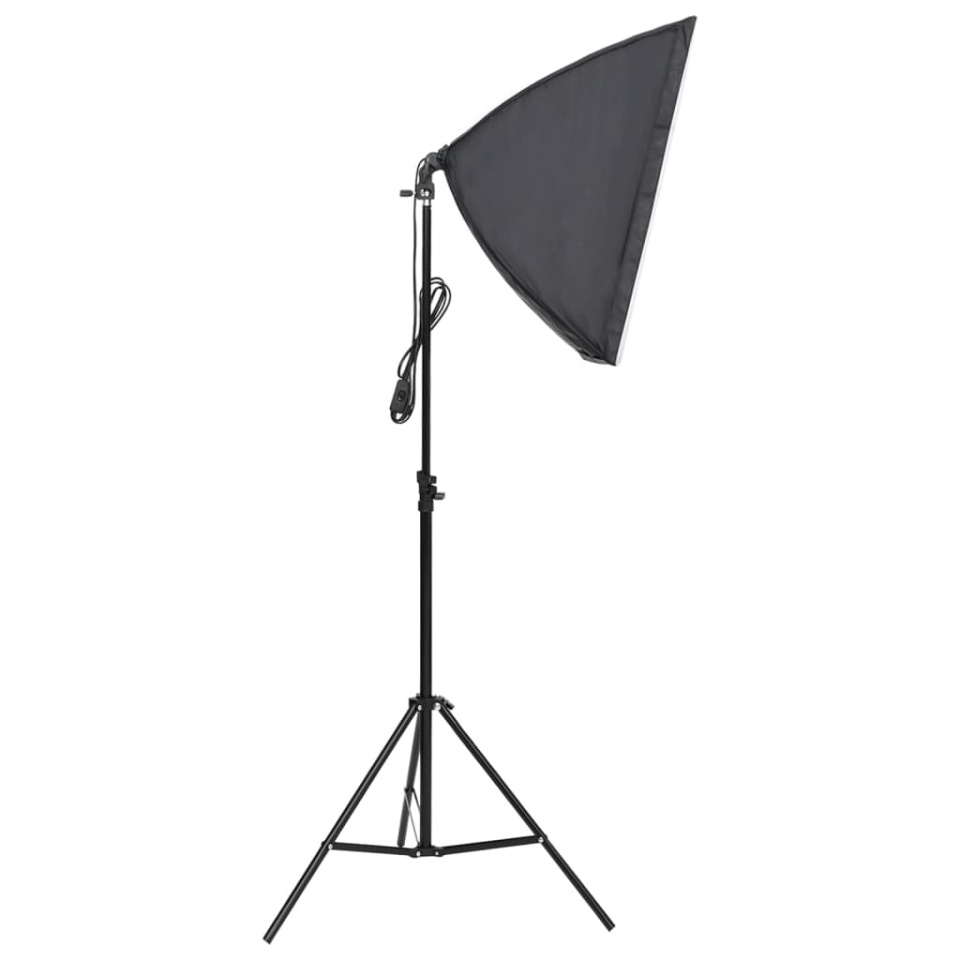 Kit studio foto cu set de lumină și fundal - 3 | YEO
