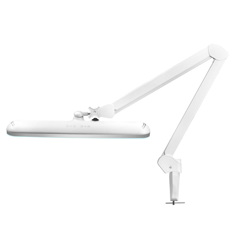 Lampă de lucru cu led elegantă 801-tl cu menghină reg. intensitatea și culoarea luminii albe - 1 | YEO