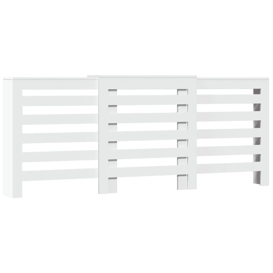 Mască pentru calorifer, alb, 205x21,5x83,5 cm, lemn prelucrat - 1 | YEO