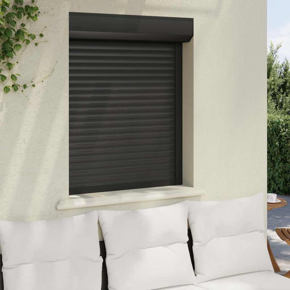 Oblon rulant, antracit, 80 x 100 cm, aluminiu - 2 | YEO