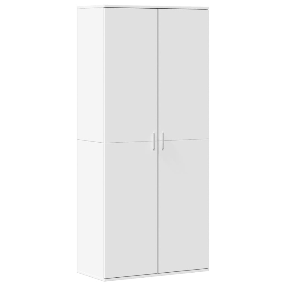 Pantofar, alb, 80 x 39 x 178 cm, PAL - 1 | YEO