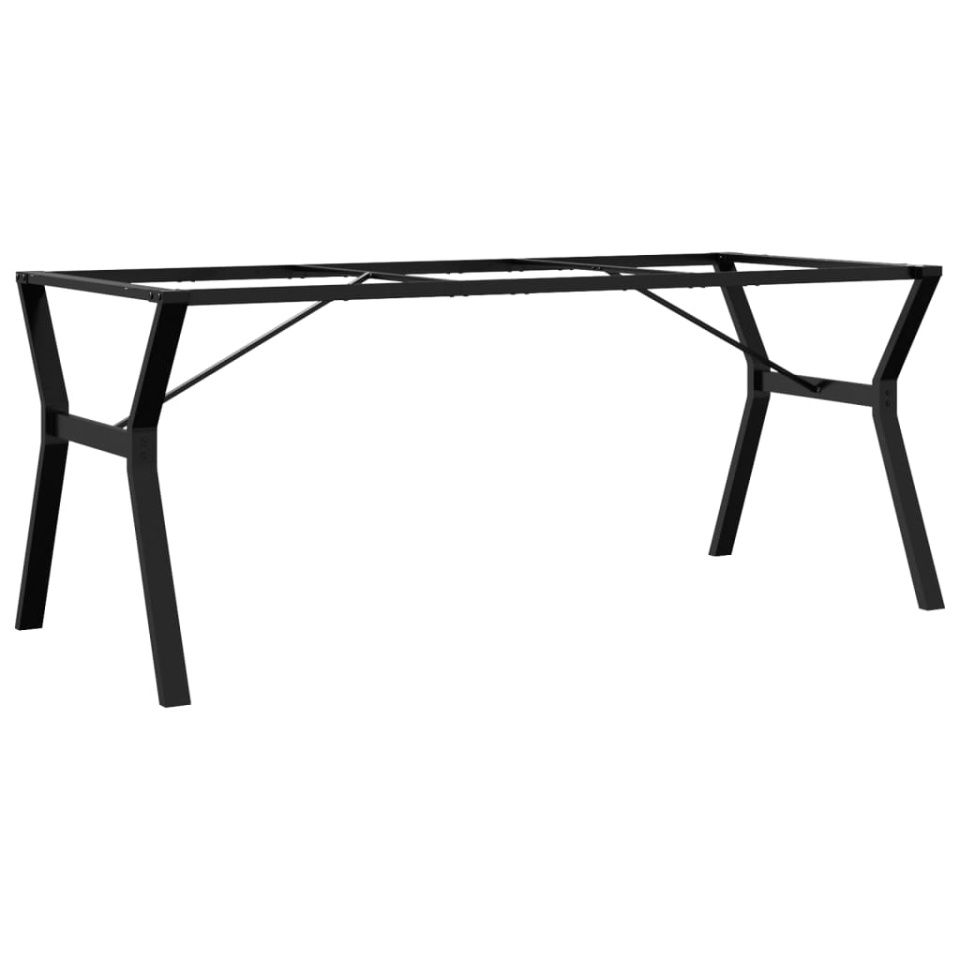 Picioare masă de sufragerie Y-Frame 180x80x73 cm Fontă - 1 | YEO