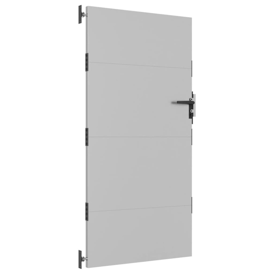 Poartă pentru grădină, 85x175 cm, oțel corten - 2 | YEO