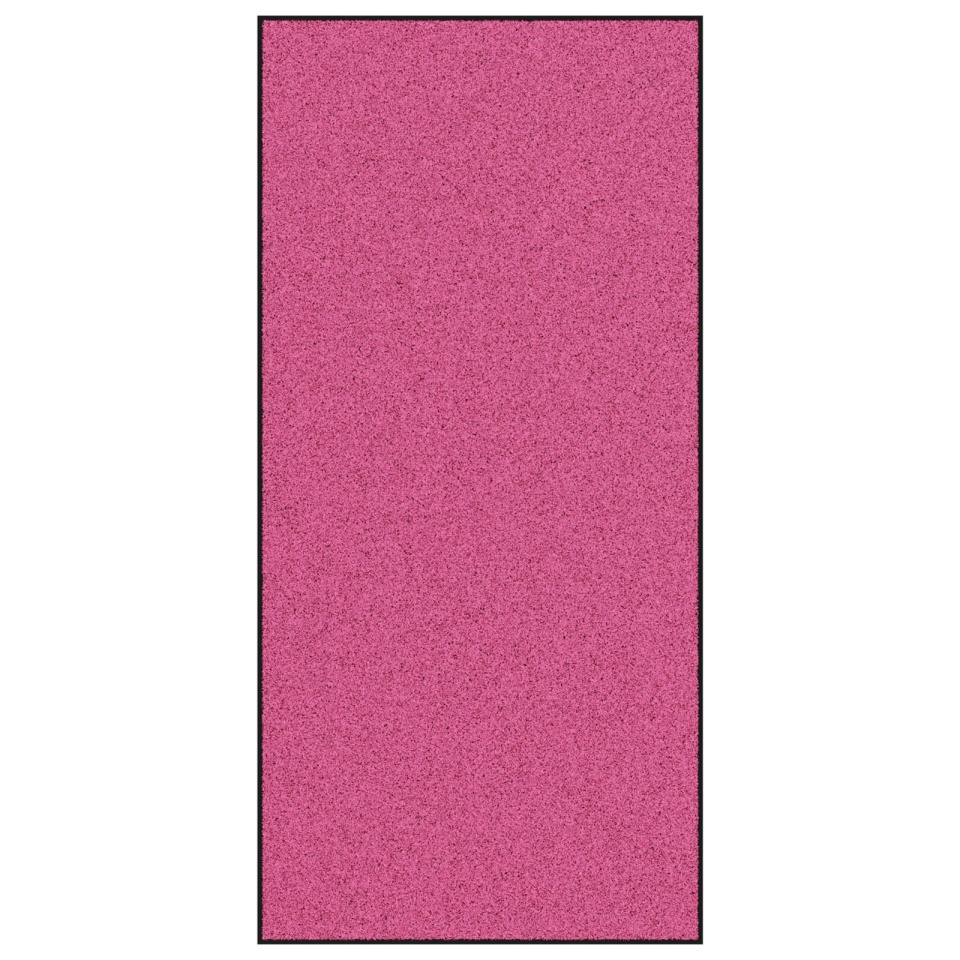 Preș de ușă roz, lavabil, 120x250 cm - 1 | YEO