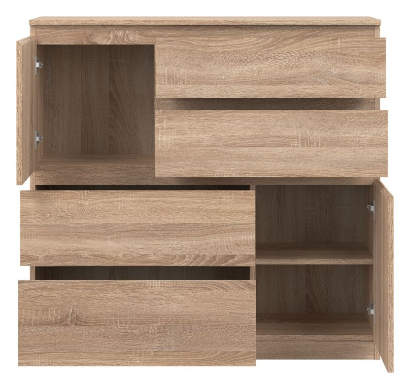 REMI Comoda 2D4S OAK SONOMA/OAK SONOMA - 2 | YEO