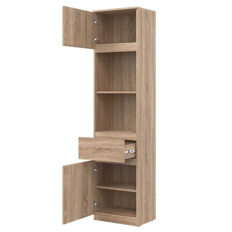 REMI Raft cu două uși L/P 2D1S OAK SONOMA/ OAK SONOMA - 1 | YEO