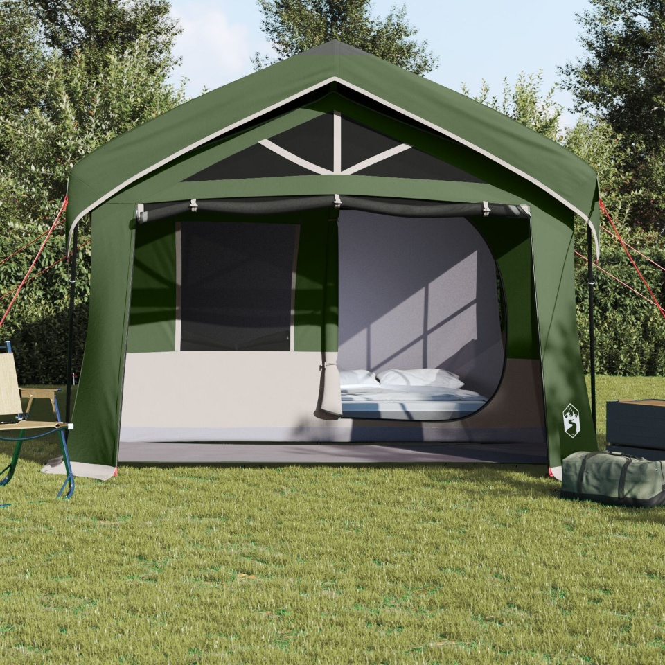 Rucsac camping cu feronerie verzi pentru 10 persoane, impermeabil - 3 | YEO