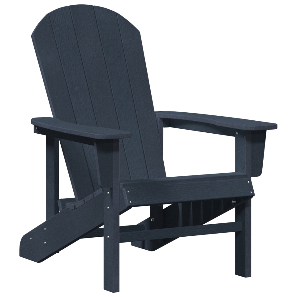 Scaun Adirondack Bleumarin 74x82x91 cm HDPE - 1 | YEO