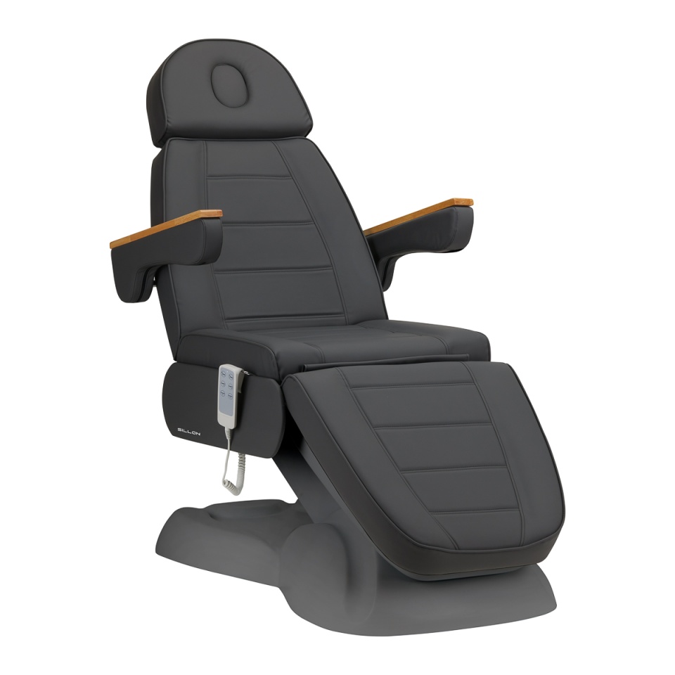 Scaun cosmetic electric SILLON Lux 273b, 3 motoare gri, baza gri