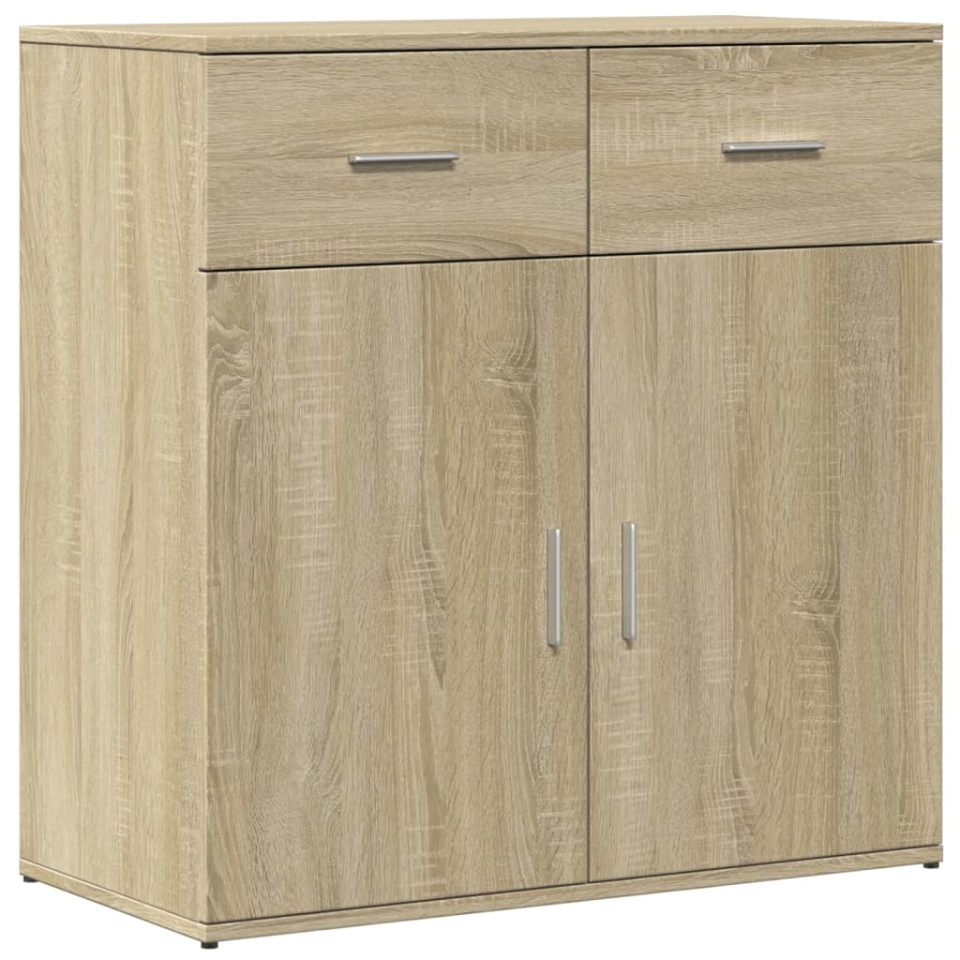 Servantă, stejar sonoma, 79x38x80 cm, lemn prelucrat - 1 | YEO