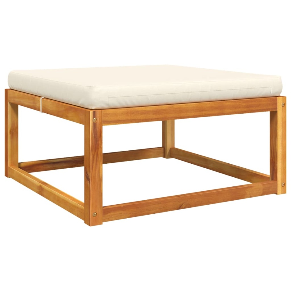 Set canapele de grădină cu perne, 4 piese, lemn masiv de acacia - 3 | YEO