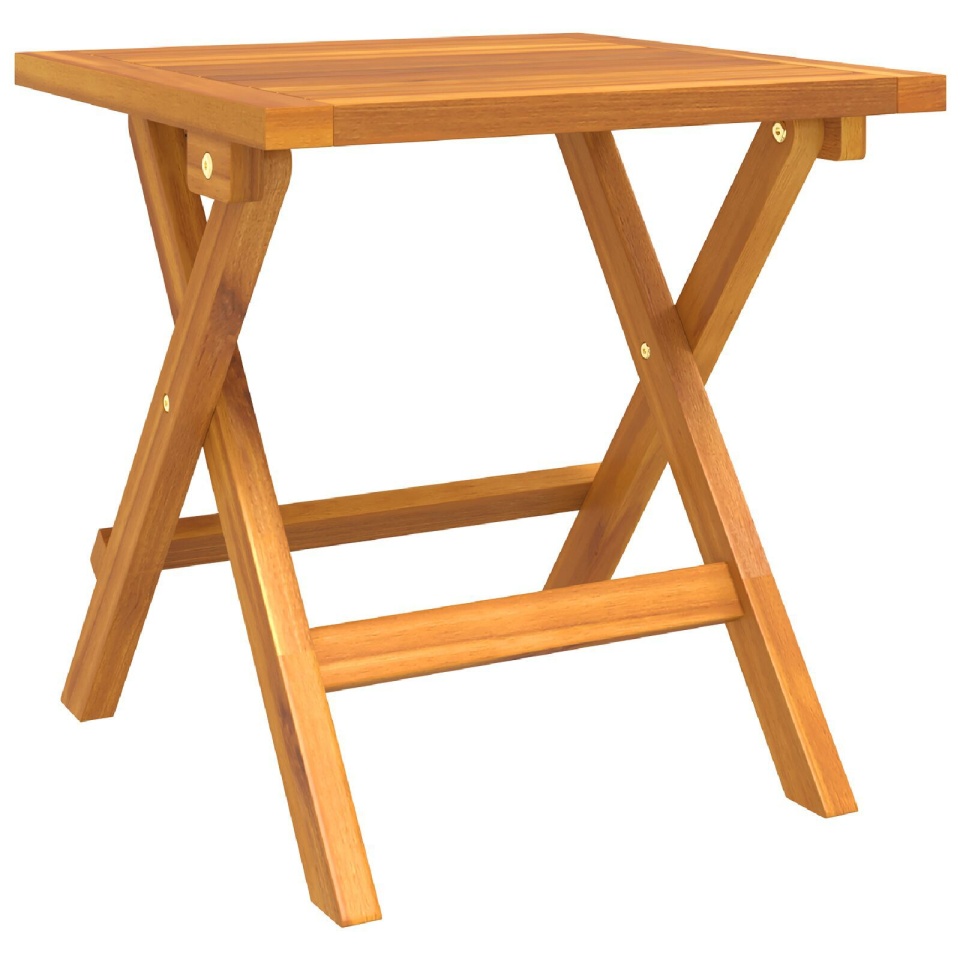 Set de 3 șezlonguri cu masă laterală din lemn de acacia solid - 3 | YEO