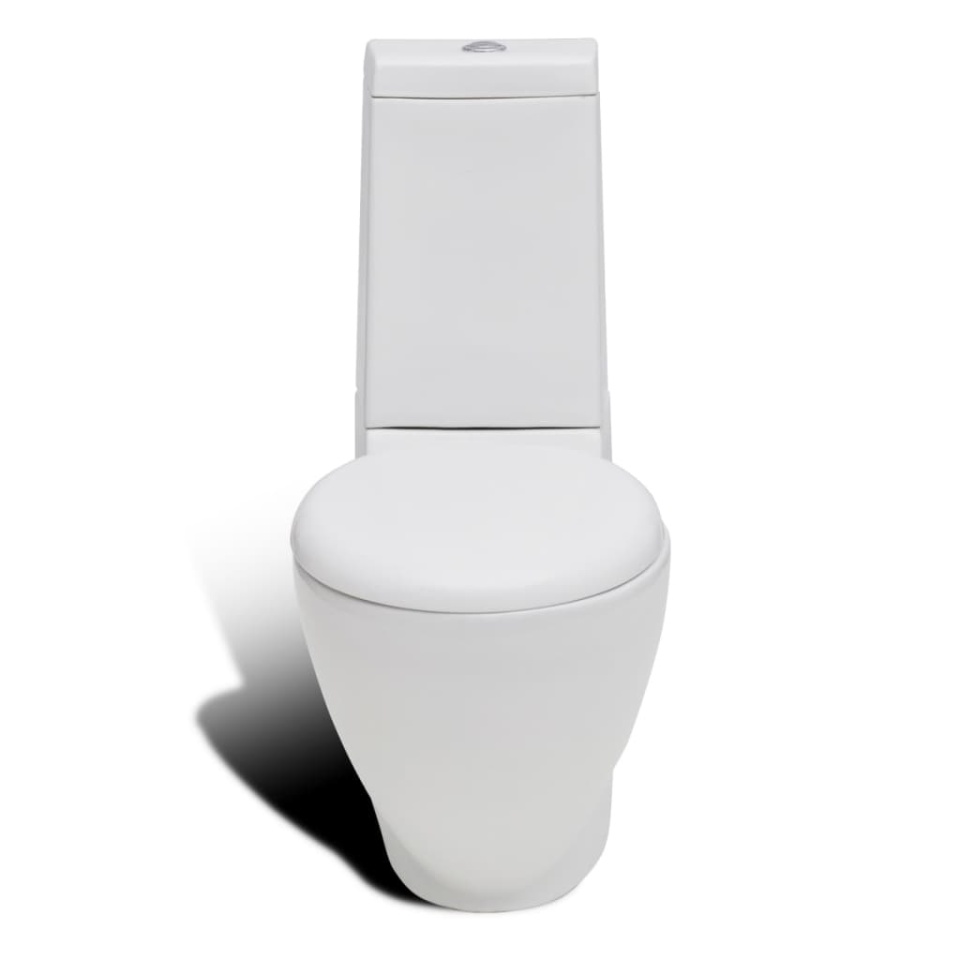 Set de toaletă & bideu, alb, ceramică - 3 | YEO
