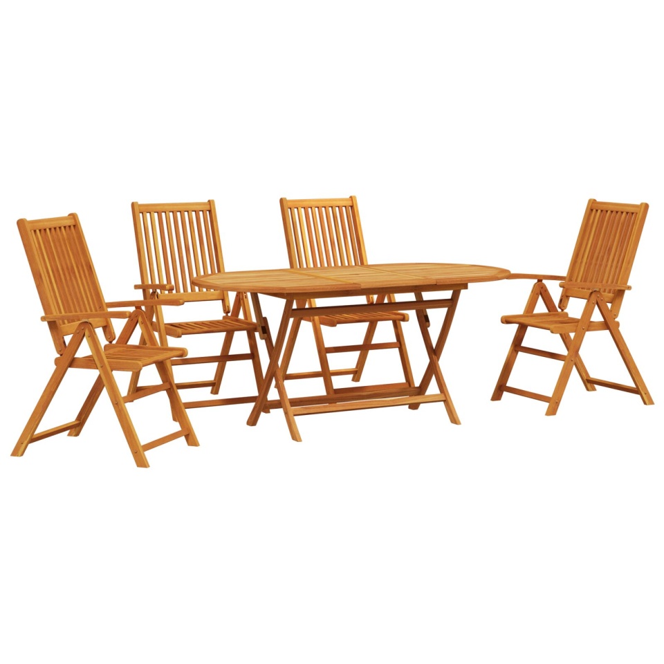 Set dining grădină , 5 piese, lemn acacia - 1 | YEO