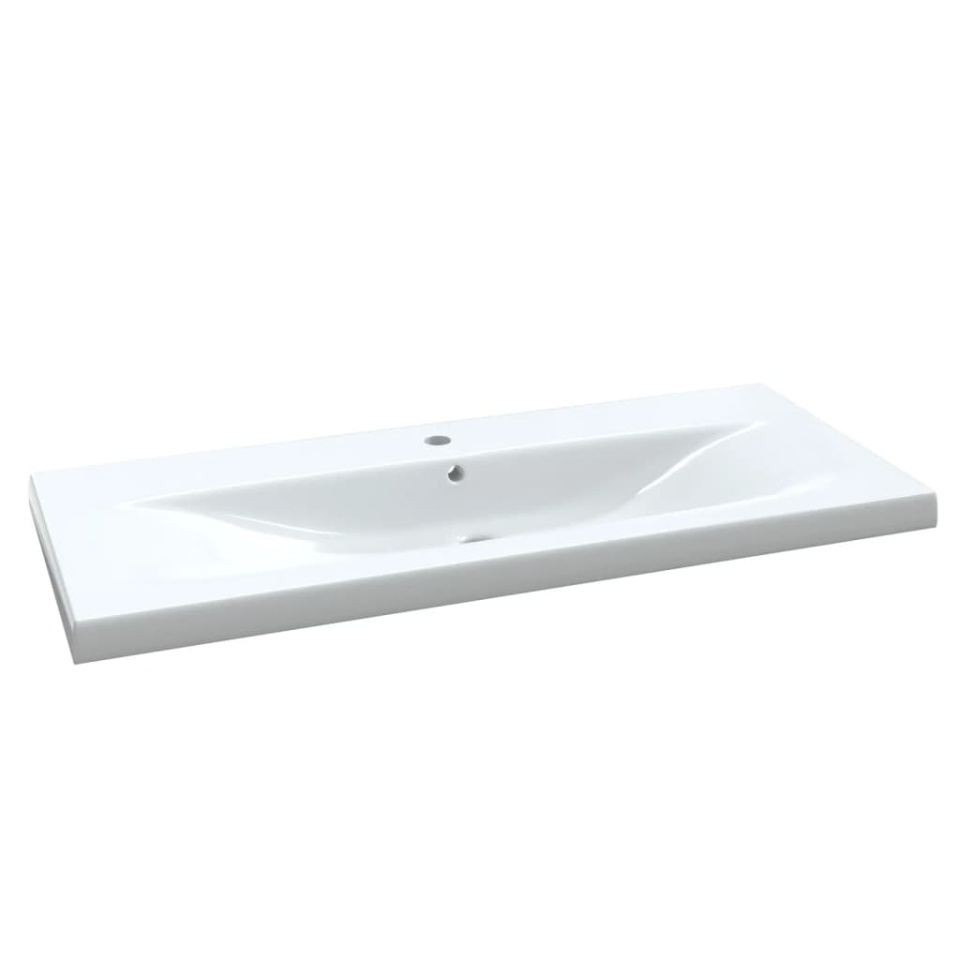 Set mobilier de baie, 3 piese, gri beton - 4 | YEO