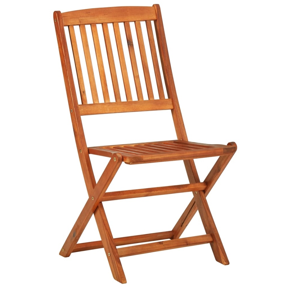 Set mobilier de grădină 11 piese 220x90x75cm, lemn masiv acacia - 3 | YEO
