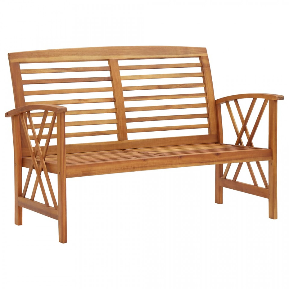 Set mobilier de grădină, 2 piese, lemn masiv de acacia - 3 | YEO