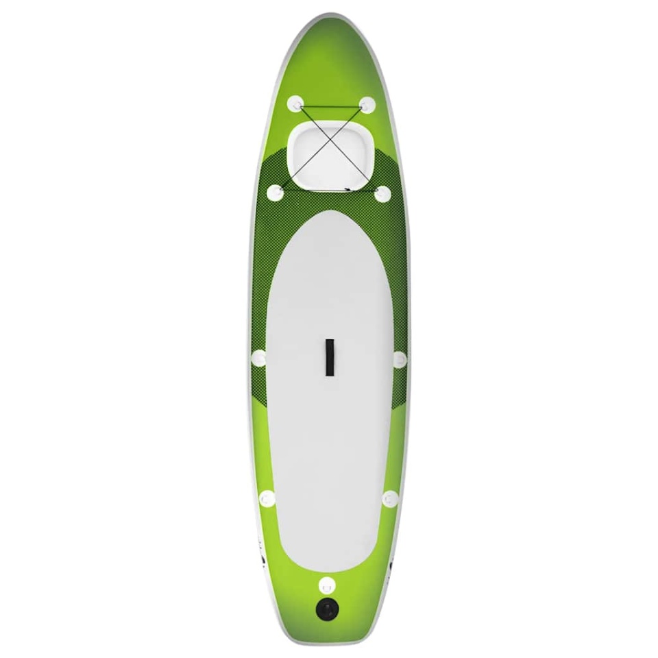 Set placă paddleboarding gonflabilă, verde, 300x76x10 cm - 2 | YEO
