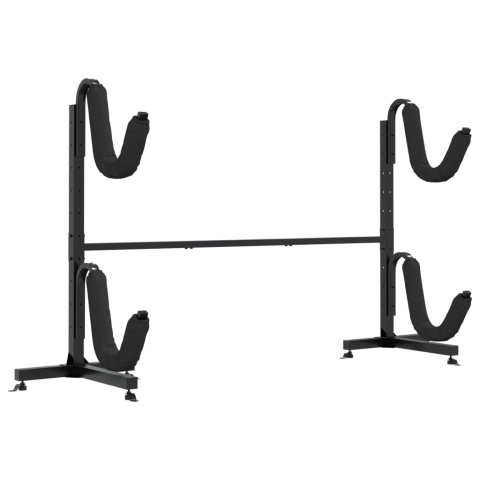 Suport de depozitare pentru 2 caiace 250x57x127,5 cm Oțel - 1 | YEO