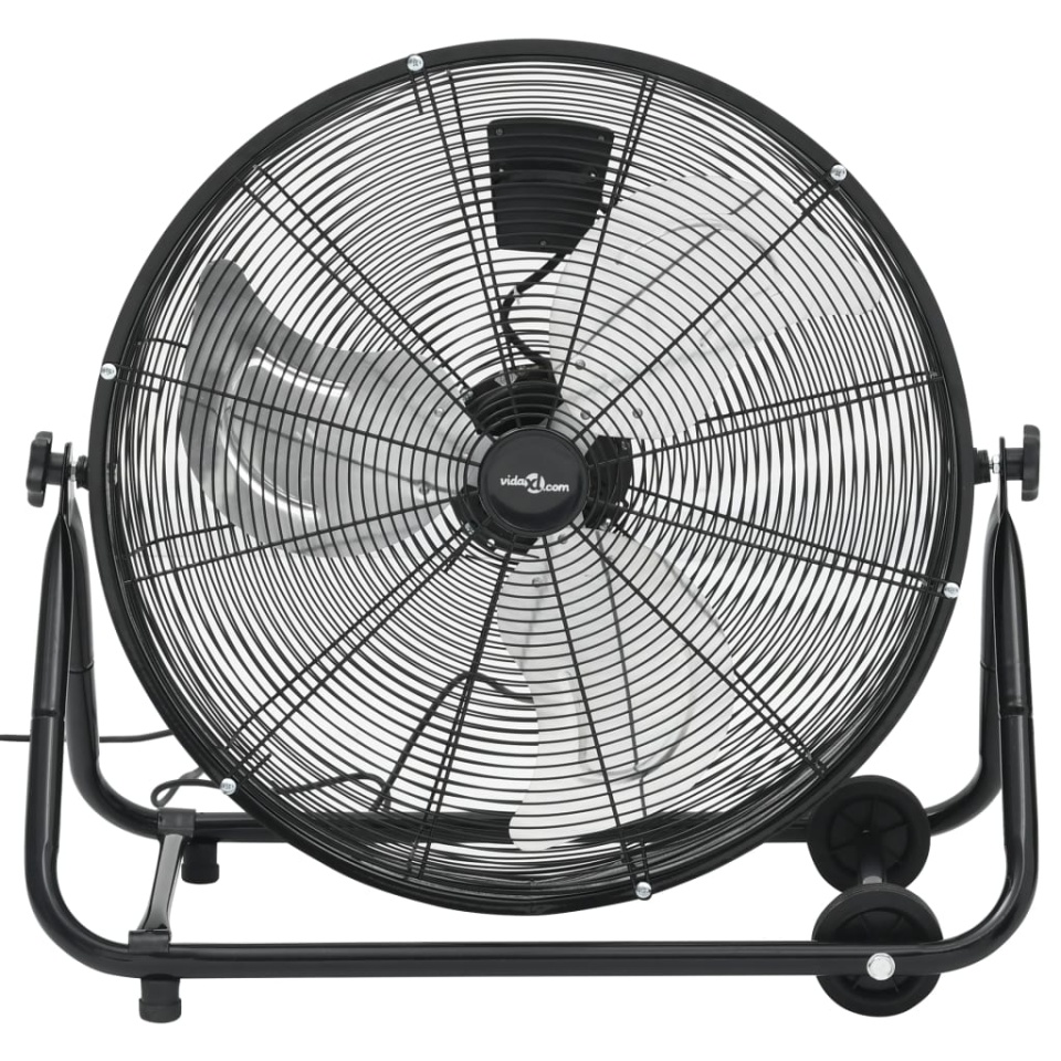 Ventilator industrial cu tambur, negru, 60 cm, 180 W - 1 | YEO