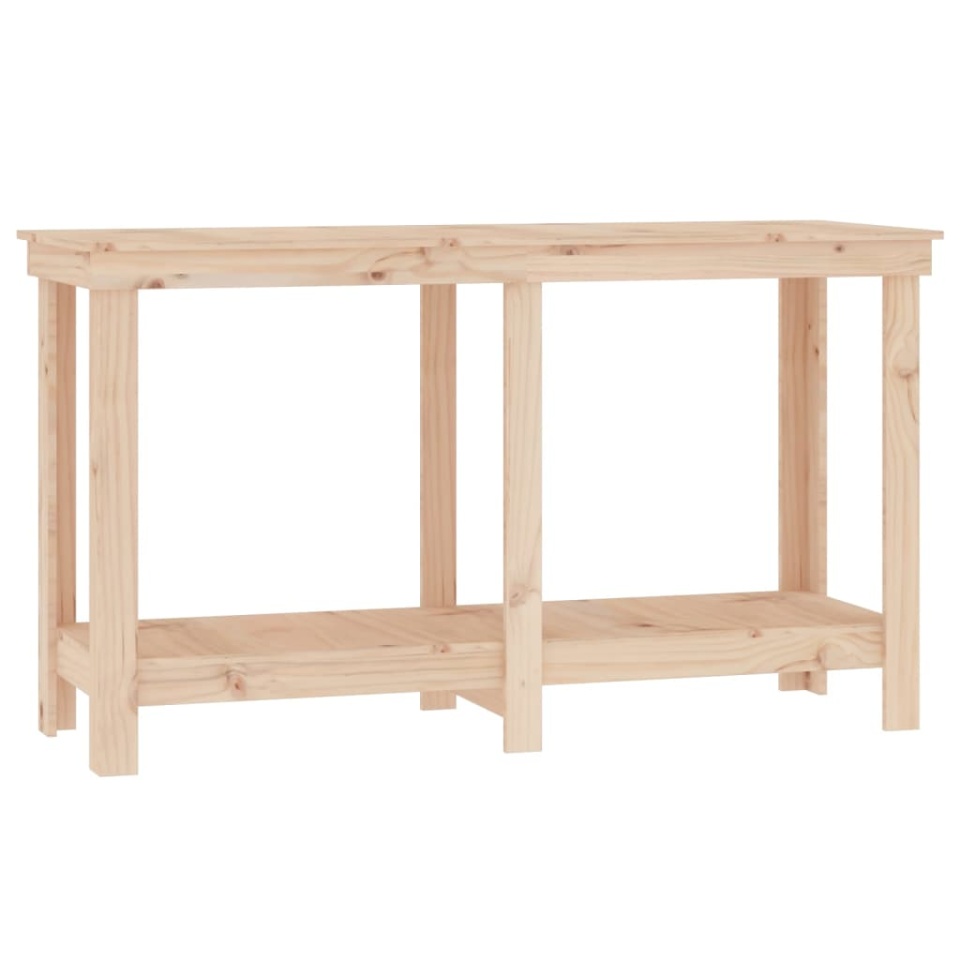Banc de lucru, 140x50x80 cm, lemn masiv pin - 1 | YEO