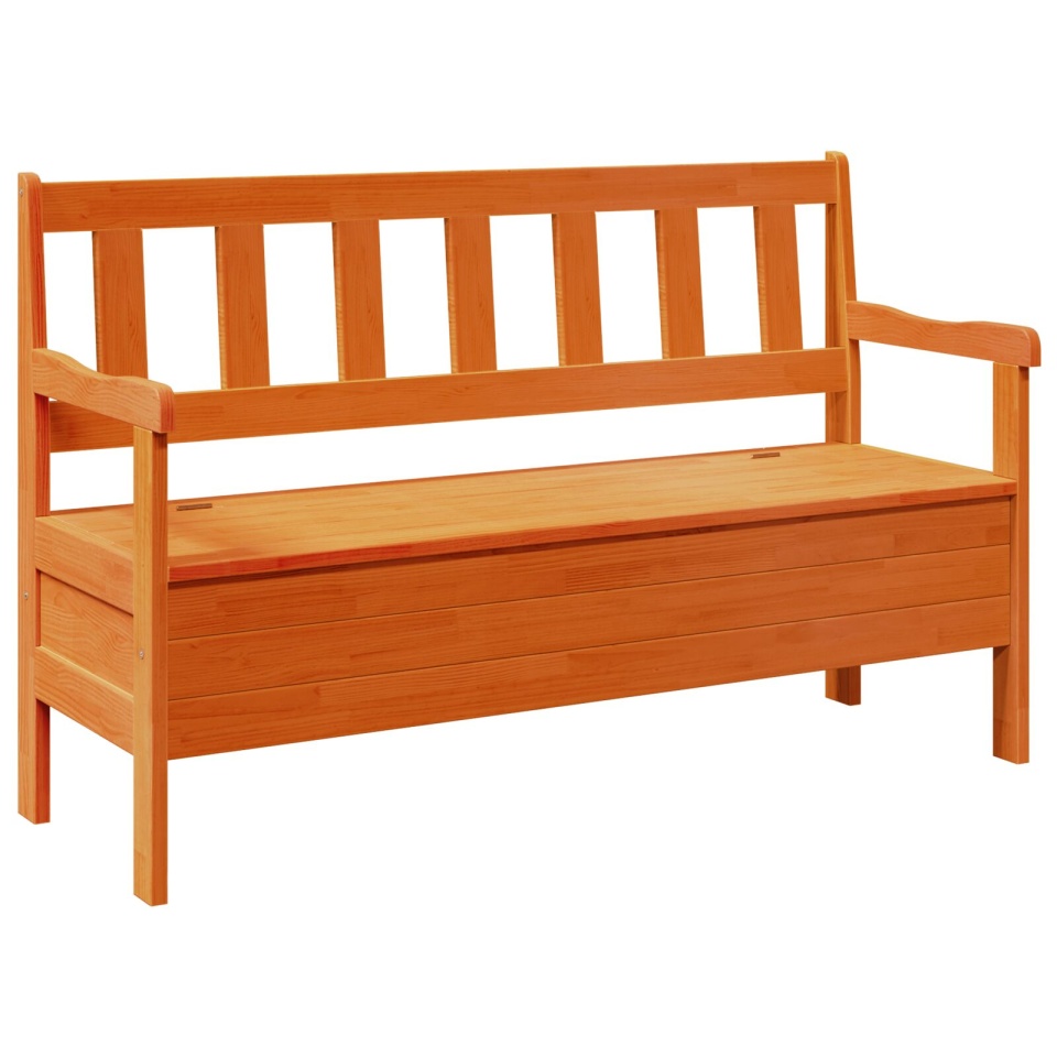 Bancă de exterior din acacia 119x76x44 cm din lemn solid de pin - 1 | YEO