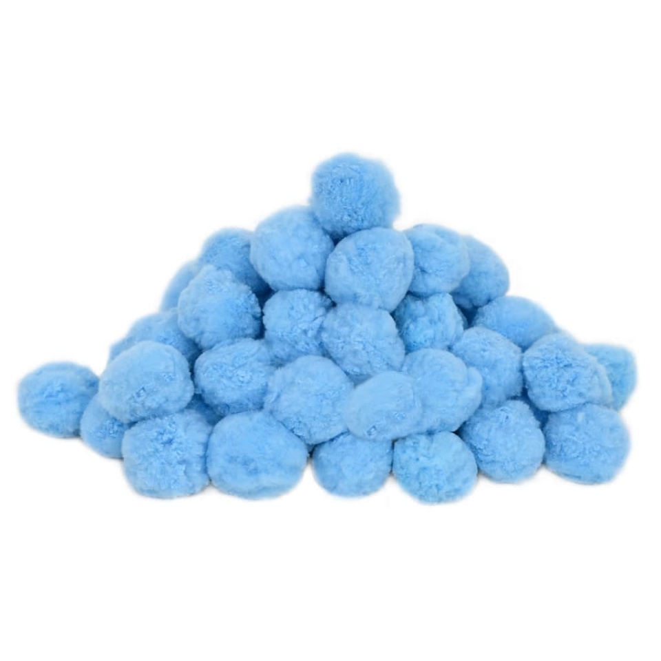 Bilă filtrare piscină anti-bacterian albastru 2100g polietilenă - 3 | YEO