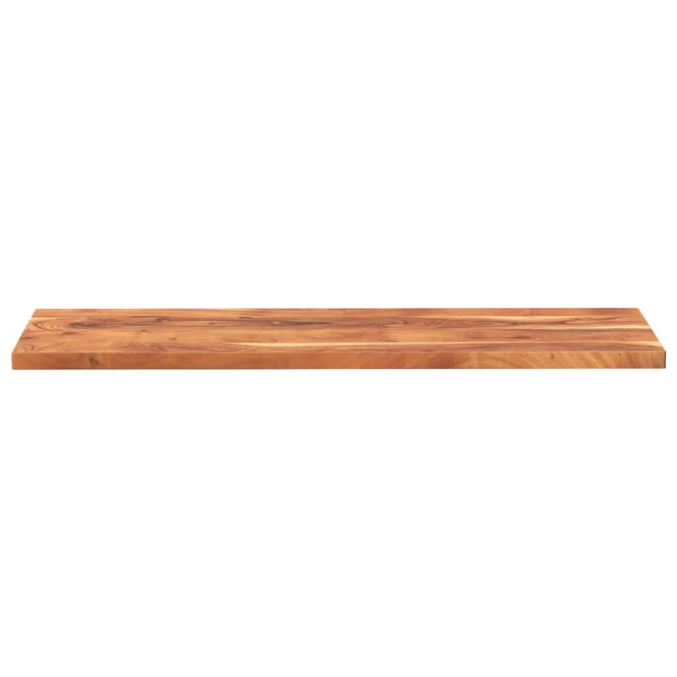 Blat de masă, 140x60x3,8 cm, dreptunghiular, lemn masiv acacia - 2 | YEO