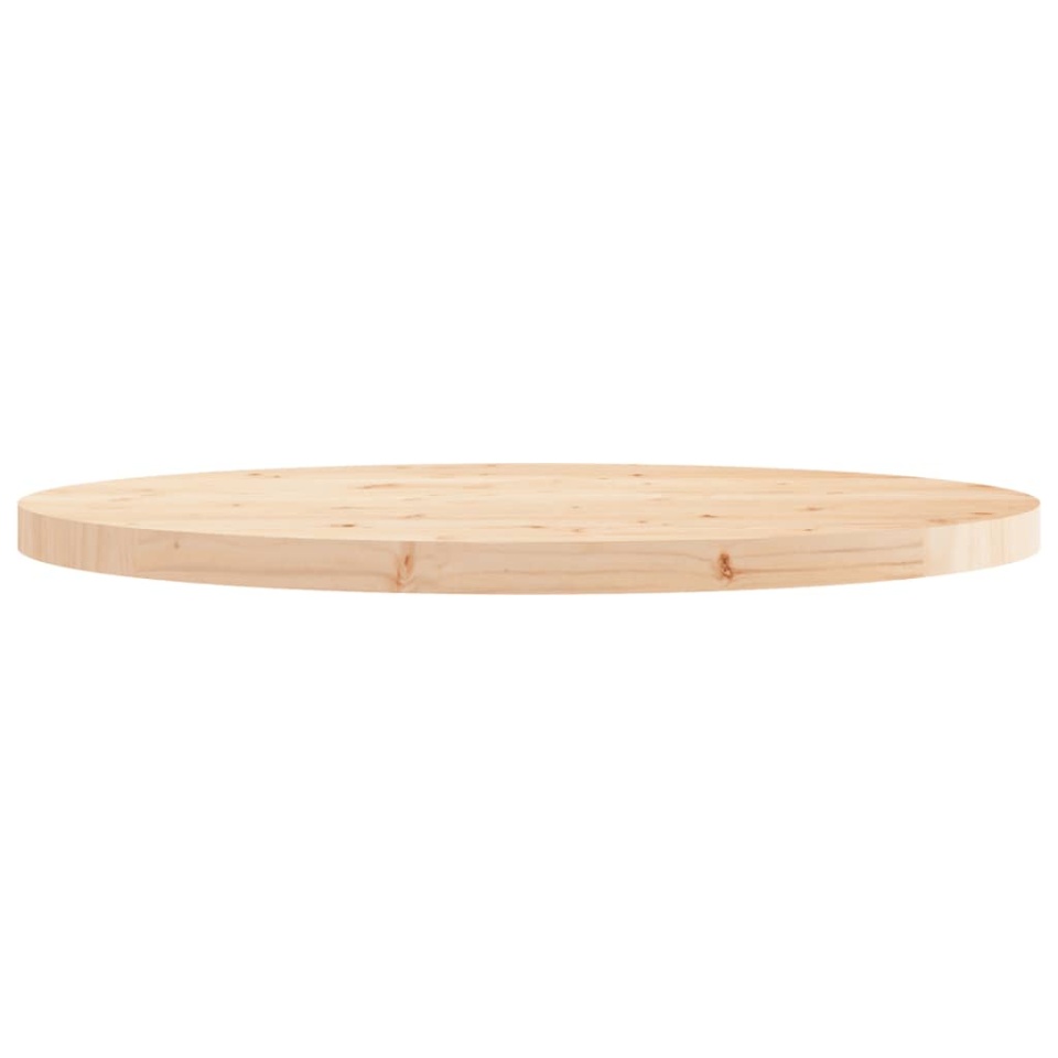 Blat de masă rotund, Ø90x3 cm, lemn masiv de pin - 2 | YEO