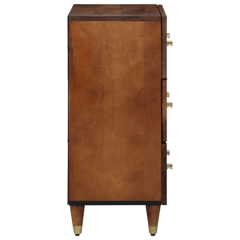 Bufet 60x33x75 cm Lemn solid de mango - 3 | YEO