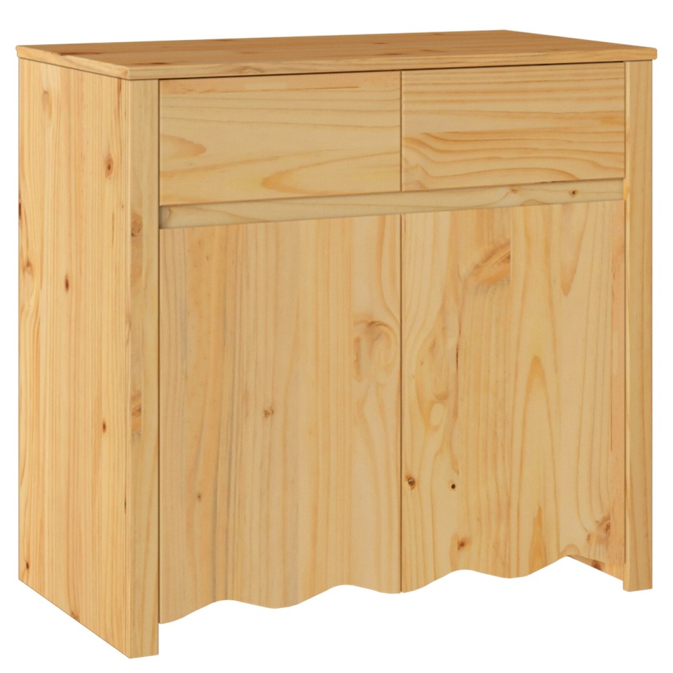 Bufet DRAMMEN 79x43x75,5 cm Lemn Masiv de Pin - 1 | YEO