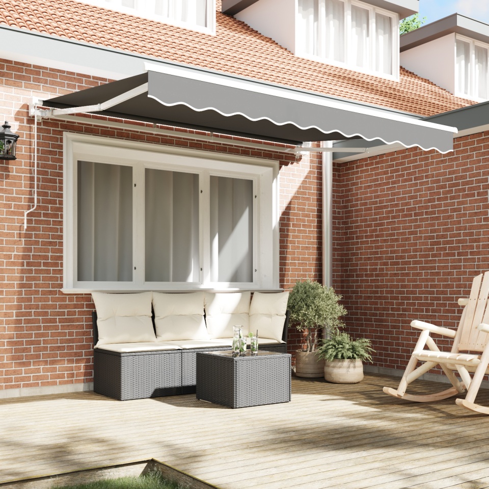 Cadru Awning Semicassete Retractabil Operat Manual Metalic - 2 | YEO