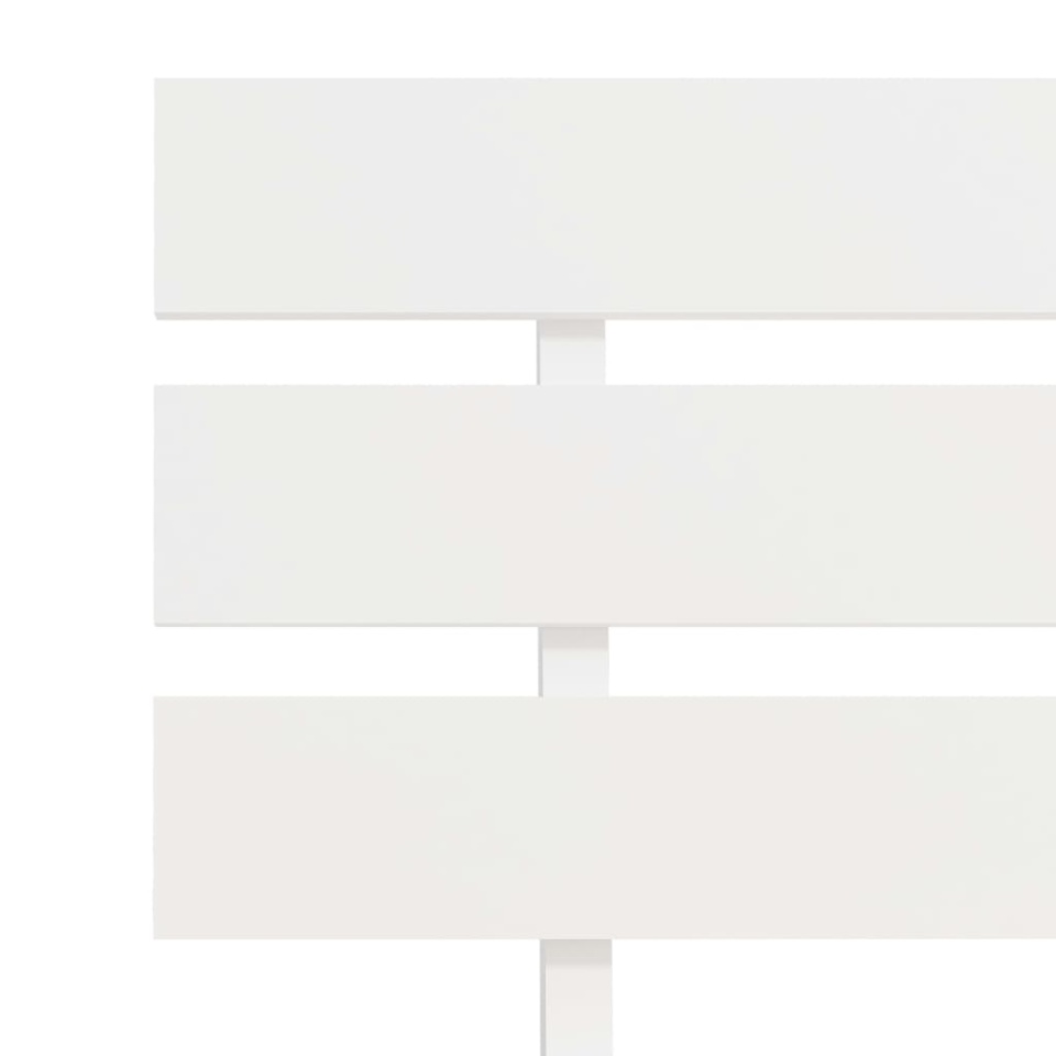 Cadru de pat, alb, 100 x 200 cm, lemn masiv de pin - 4 | YEO