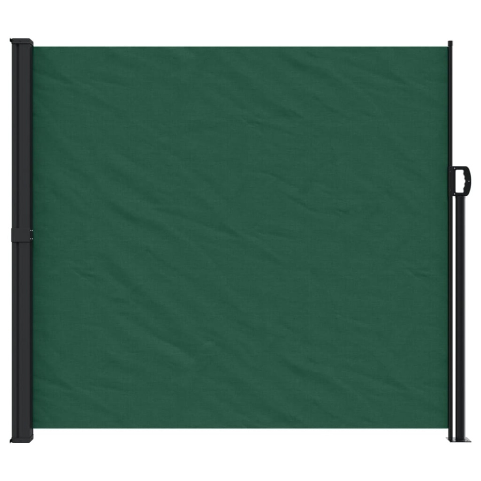 Copertină laterală retractabilă, verde închis, 180x600 cm - 2 | YEO