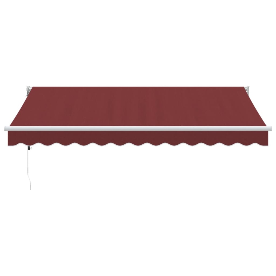 Copertina retractabilă automat, vișiniu, 350x250 cm - 2 | YEO