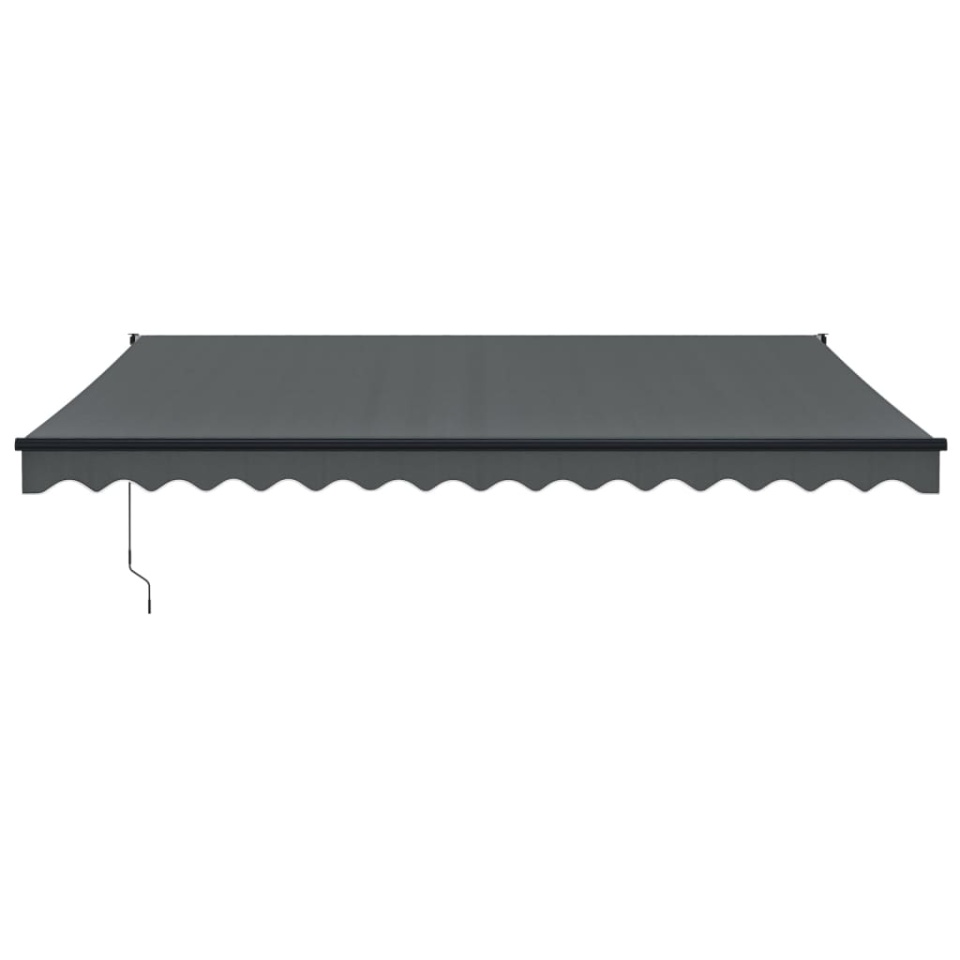 Copertină retractabilă automată, antracit, 4x3 m - 2 | YEO