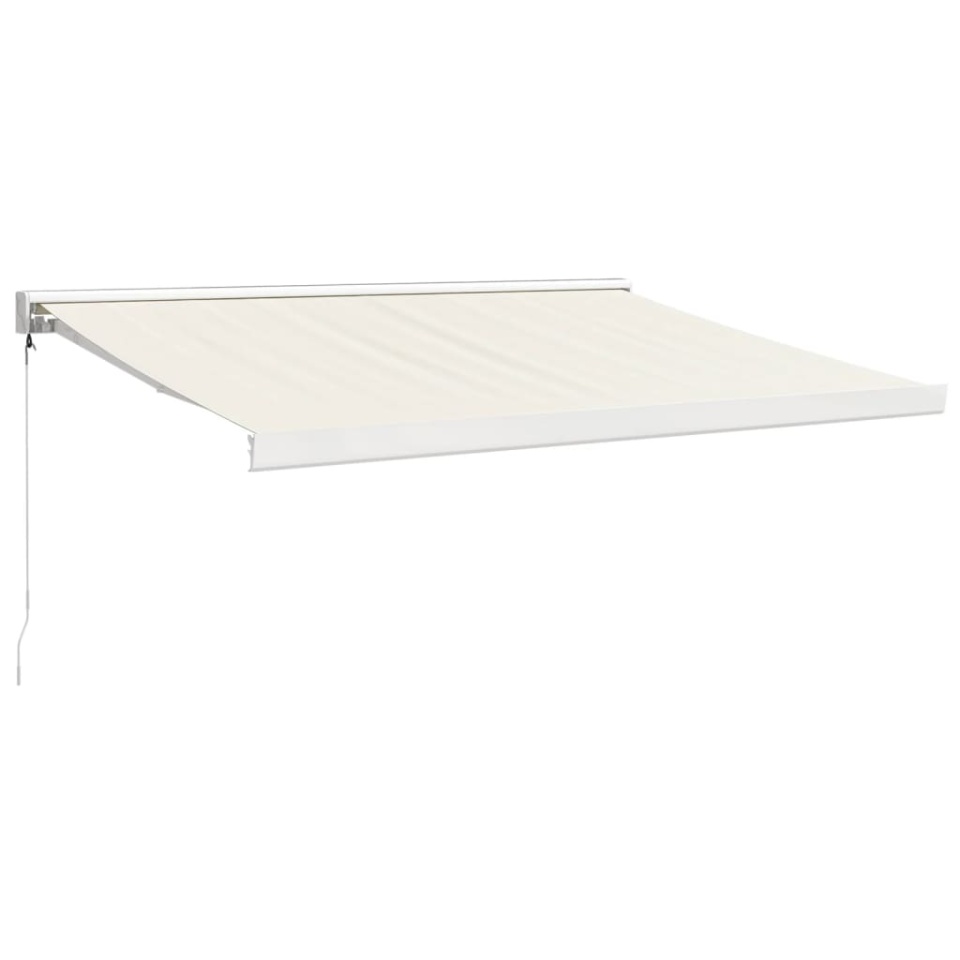 Copertină retractabilă, crem, 3x2,5 m, textil și aluminiu - 1 | YEO