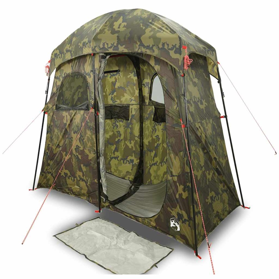 Cort de duș pentru 2 persoane, camuflaj, impermeabil - 1 | YEO