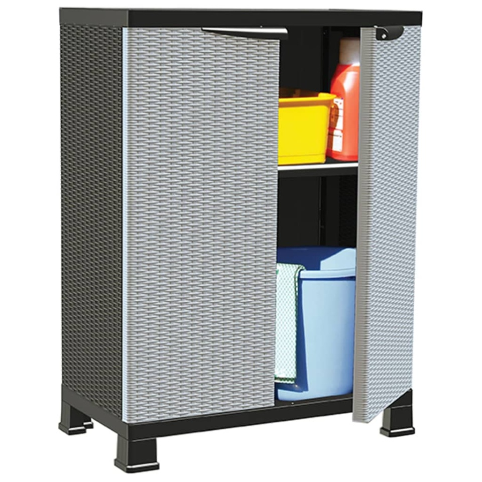 Dulap, 68x39x92 cm, design de ratan