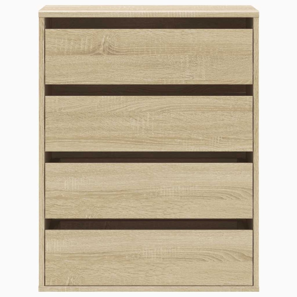 Dulap colț cu sertare stejar sonoma 60x41x76 cm lemn prelucrat - 3 | YEO