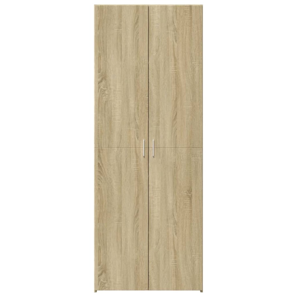 Dulap înalt, stejar sonoma, 80x42,5x185 cm, lemn prelucrat - 3 | YEO