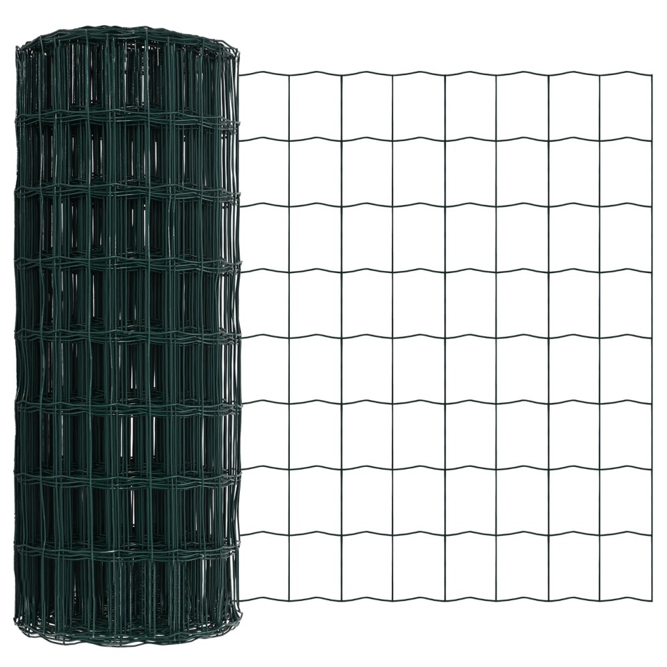 Euro Fence Set de 2 Verde Metal 25 x 0.8 m Durabil Gard Euro - 3 | YEO